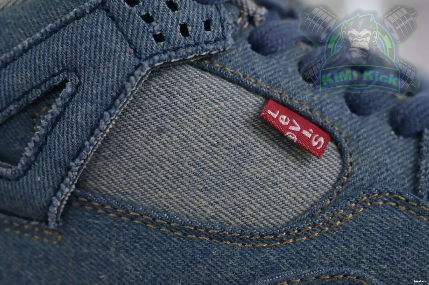 Jordan denim Jordan levis 4 retro Air Kimikick 0602
